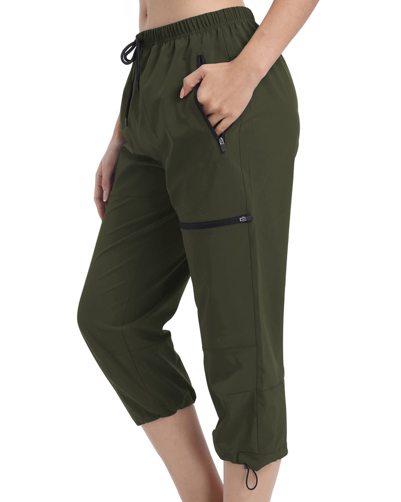 VAYAGER SPORTS Women's Outdoor Hiking Capris UPF 50+ Capri Pants